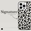 Kate Spade รุ่น Protective Case with MagSafe - เคส iPhone 15 Pro Max - สี City Leopard Black