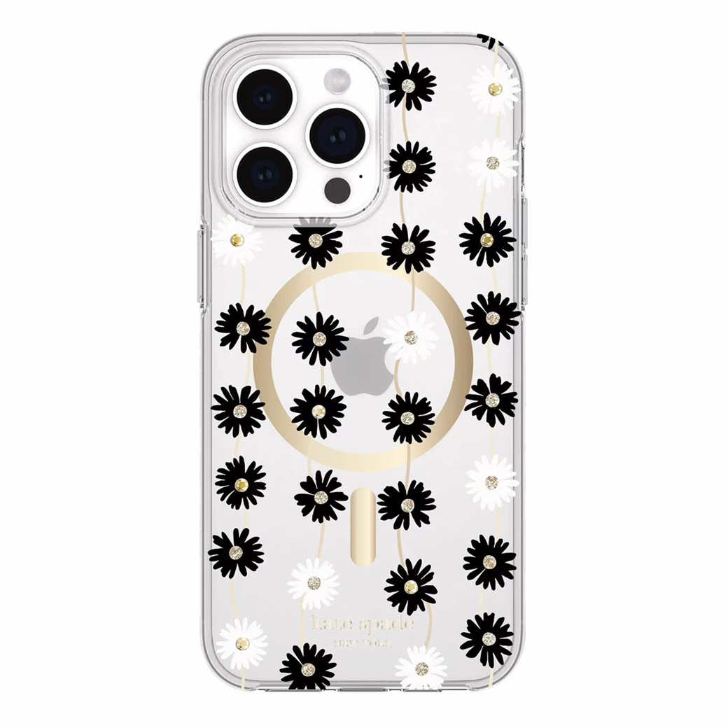 Kate Spade รุ่น Protective Case with MagSafe - เคส iPhone 15 Pro Max - สี Daisy Chain