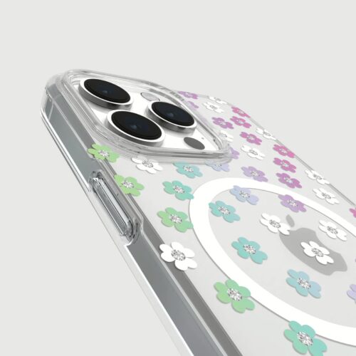 Kate Spade รุ่น Protective Case with MagSafe - เคส iPhone 15 Pro Max - สี Scattered Flowers - Image 3