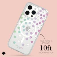 Kate Spade รุ่น Protective Case with MagSafe - เคส iPhone 15 Pro Max - สี Scattered Flowers