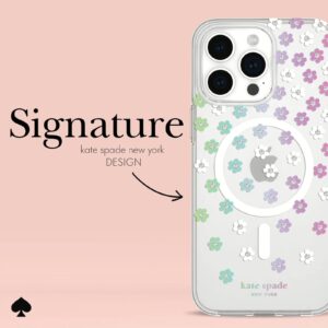 Kate Spade รุ่น Protective Case with MagSafe - เคส iPhone 15 Pro Max - สี Scattered Flowers 14 Kate Spade รุ่น Protective Case with MagSafe - เคส iPhone 15 Pro Max - สี Scattered Flowers