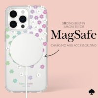 Kate Spade รุ่น Protective Case with MagSafe - เคส iPhone 15 Pro Max - สี Scattered Flowers