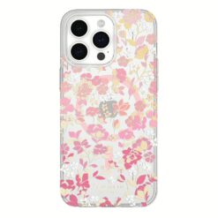 Kate Spade รุ่น Protective Case with MagSafe - เคส iPhone 15 Pro Max - สี Flowerbed Pink Ombre