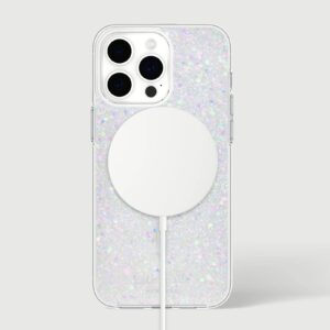 Kate Spade รุ่น Protective Case with MagSafe - เคส iPhone 15 Pro Max - สี Chunky Glitter Iridescent