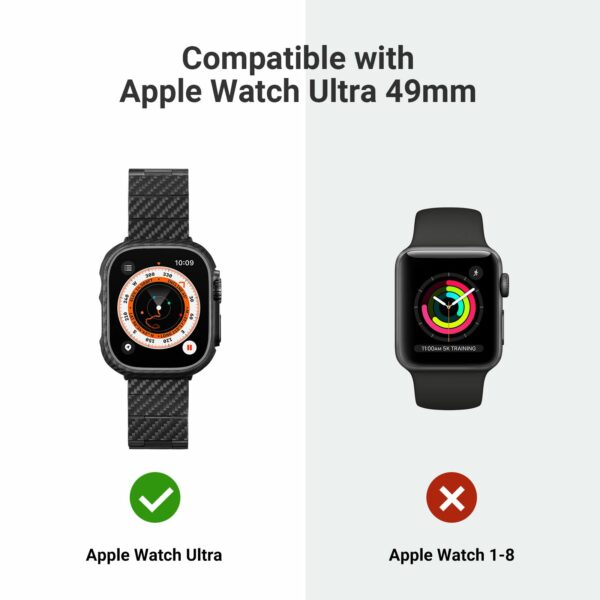 Pitaka รุ่น Air Case - เคส Apple Watch Ultra 1/2 (49mm) - Ararmid Fiber