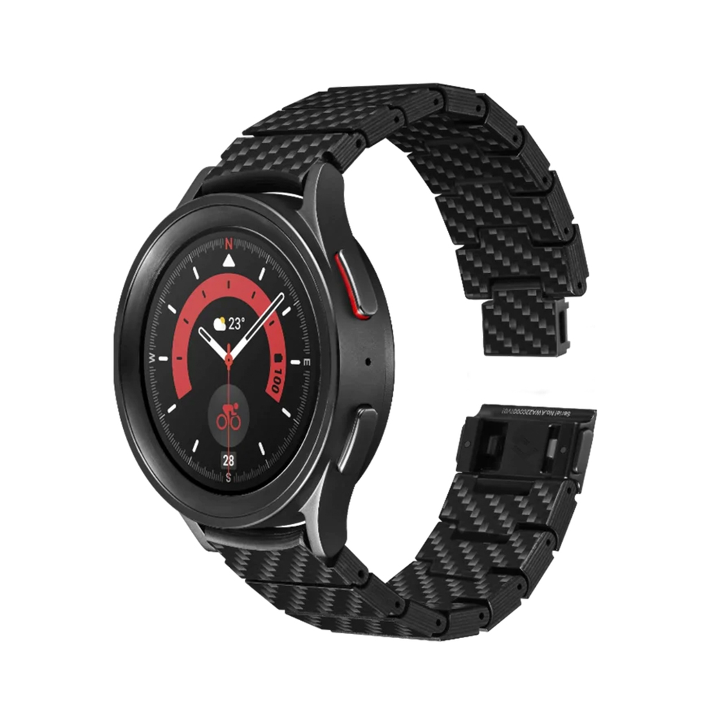 Pitaka รุ่น Carbon Fiber Watch Band - Galaxy Watch Sizes 47/46/45/44/43/42/40mm - สี Modern