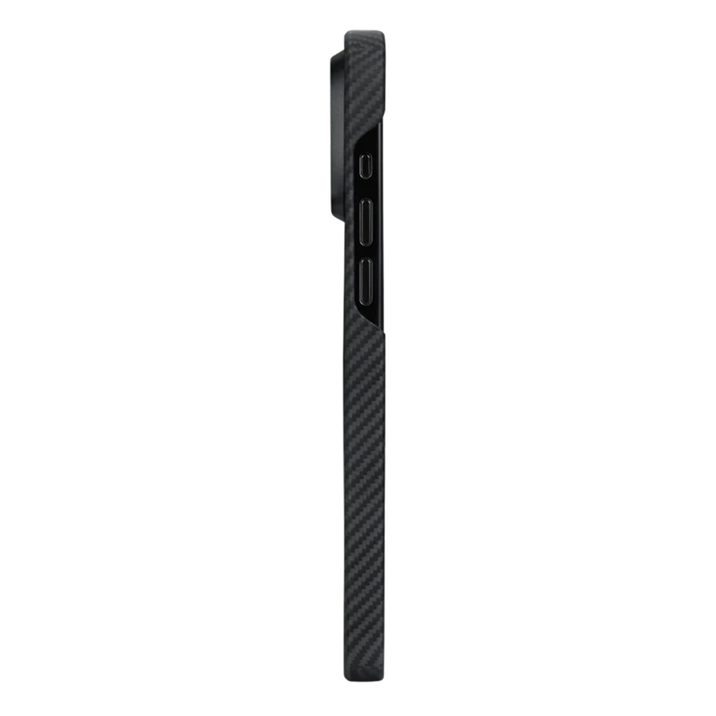 Pitaka รุ่น MagEZ Case 4 (600D) - เคส iPhone 15 Pro Max - สี Black/Grey Twill