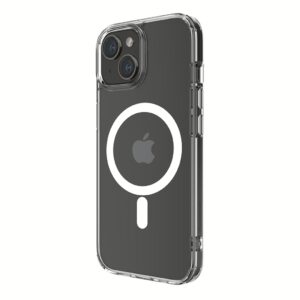 QDOS รุ่น Hybrid Force with Snap (MagSafe) - เคส iPhone 15 - สี Clear