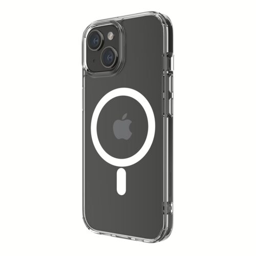QDOS รุ่น Hybrid Force with Snap (MagSafe) - เคส iPhone 15 - สี Clear - Image 2