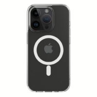 QDOS รุ่น Hybrid Force with Snap (MagSafe) - เคส iPhone 15 Pro - สี Clear