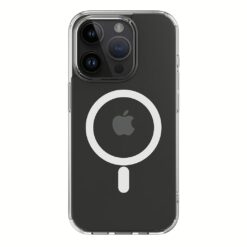 QDOS รุ่น Hybrid Force with Snap (MagSafe) - เคส iPhone 15 Pro - สี Clear