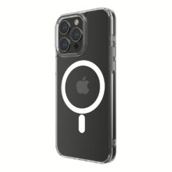 QDOS รุ่น Hybrid Force with Snap (MagSafe) - เคส iPhone 15 Pro Max - สี Clear