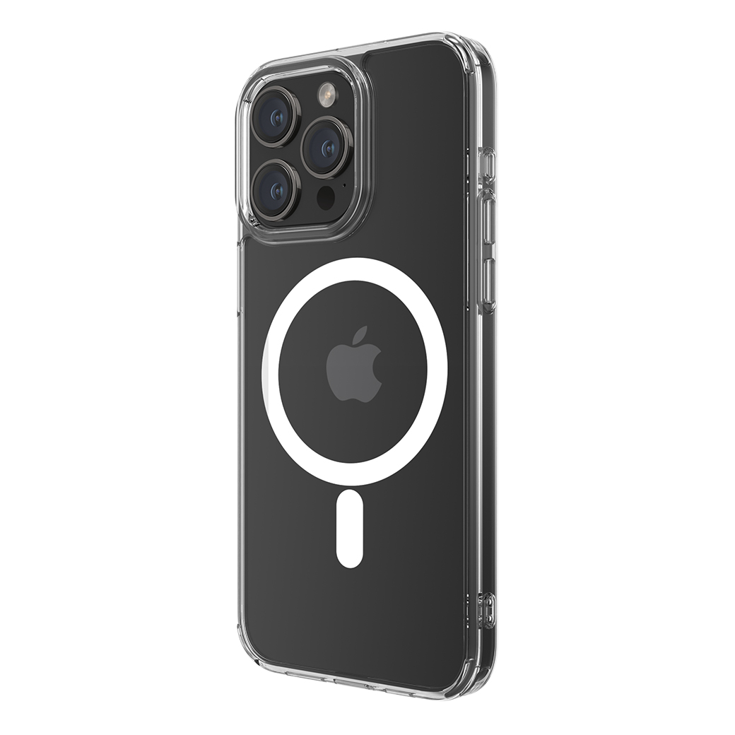 เคส QDOS รุ่น Hybrid Force with Snap (MagSafe) - iPhone 15 Pro Max - สี Clear