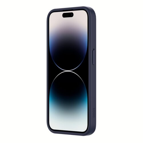 QDOS รุ่น Hybrid Soft with Snap (MagSafe) - เคส iPhone 15 Pro - สี Dark Blue - Image 3