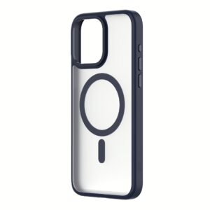 QDOS รุ่น Hybrid Soft with Snap (MagSafe) - เคส iPhone 15 Pro Max - สี Dark Blue 11 QDOS รุ่น Hybrid Soft with Snap (MagSafe) - เคส iPhone 15 Pro Max - สี Dark Blue