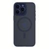 QDOS รุ่น Hybrid Soft with Snap (MagSafe) - เคส iPhone 15 Pro Max - สี Dark Blue