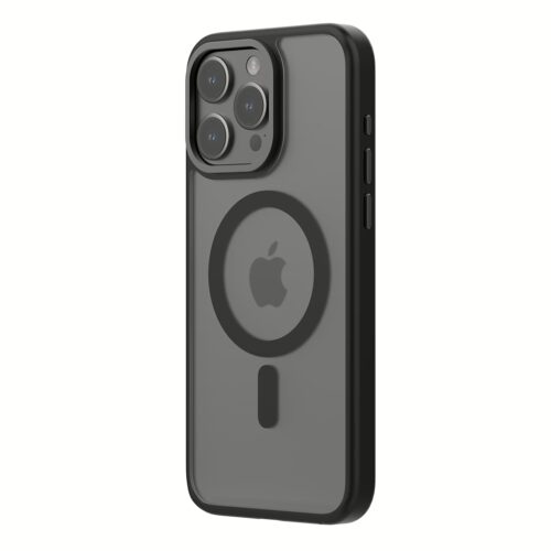 QDOS รุ่น Hybrid Soft with Snap (MagSafe) - เคส iPhone 15 Pro Max - สี Midnight - Image 2
