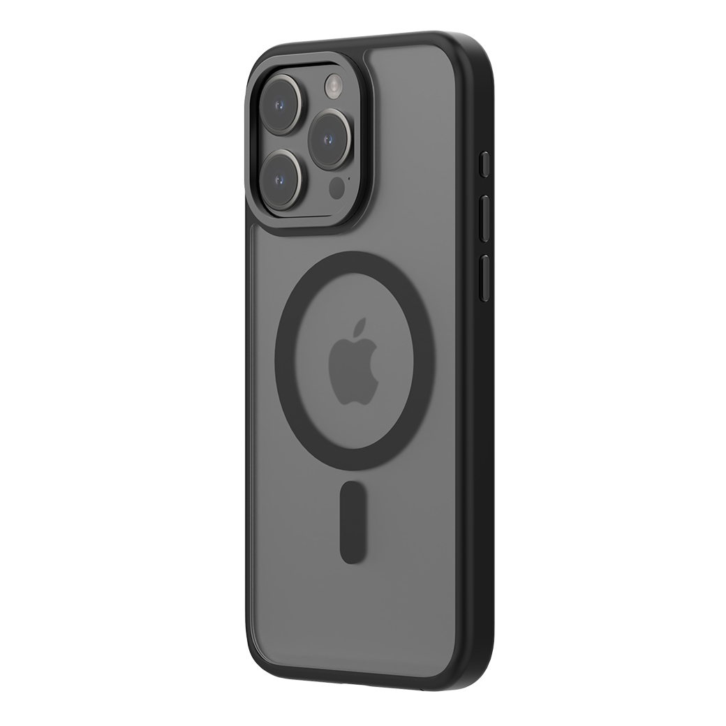 เคส QDOS รุ่น Hybrid Soft with Snap (MagSafe) - iPhone 15 Pro Max - สี Midnight