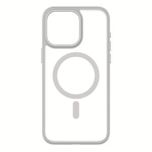 QDOS รุ่น Hybrid Soft with Snap (MagSafe) - เคส iPhone 15 Pro Max - สี White Grey 11 QDOS รุ่น Hybrid Soft with Snap (MagSafe) - เคส iPhone 15 Pro Max - สี White Grey