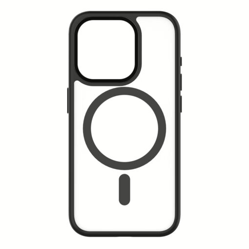 QDOS รุ่น Hybrid Soft with Snap (MagSafe) - เคส iPhone 15 Pro - สี Midnight - Image 5