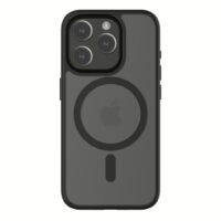 QDOS รุ่น Hybrid Soft with Snap (MagSafe) - เคส iPhone 15 Pro - สี Midnight