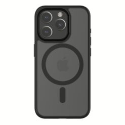 QDOS รุ่น Hybrid Soft with Snap (MagSafe) - เคส iPhone 15 Pro - สี Midnight