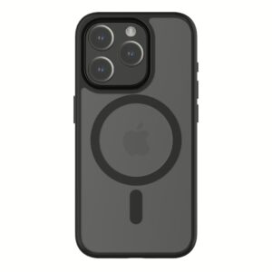 QDOS รุ่น Hybrid Soft with Snap (MagSafe) - เคส iPhone 15 Pro - สี Midnight