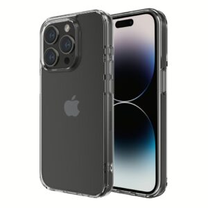 QDOS รุ่น Hybrid - เคส iPhone 15 Pro - สี Clear