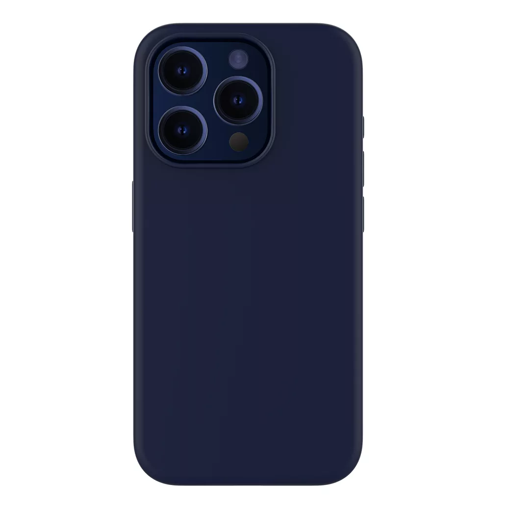 QDOS รุ่น Touch Pure with Snap (MagSafe) - เคส iPhone 15 Pro Max - สี Dark Blue