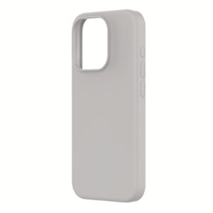 QDOS รุ่น Touch Pure with Snap (MagSafe) - เคส iPhone 15 Pro Max - สี White Grey
