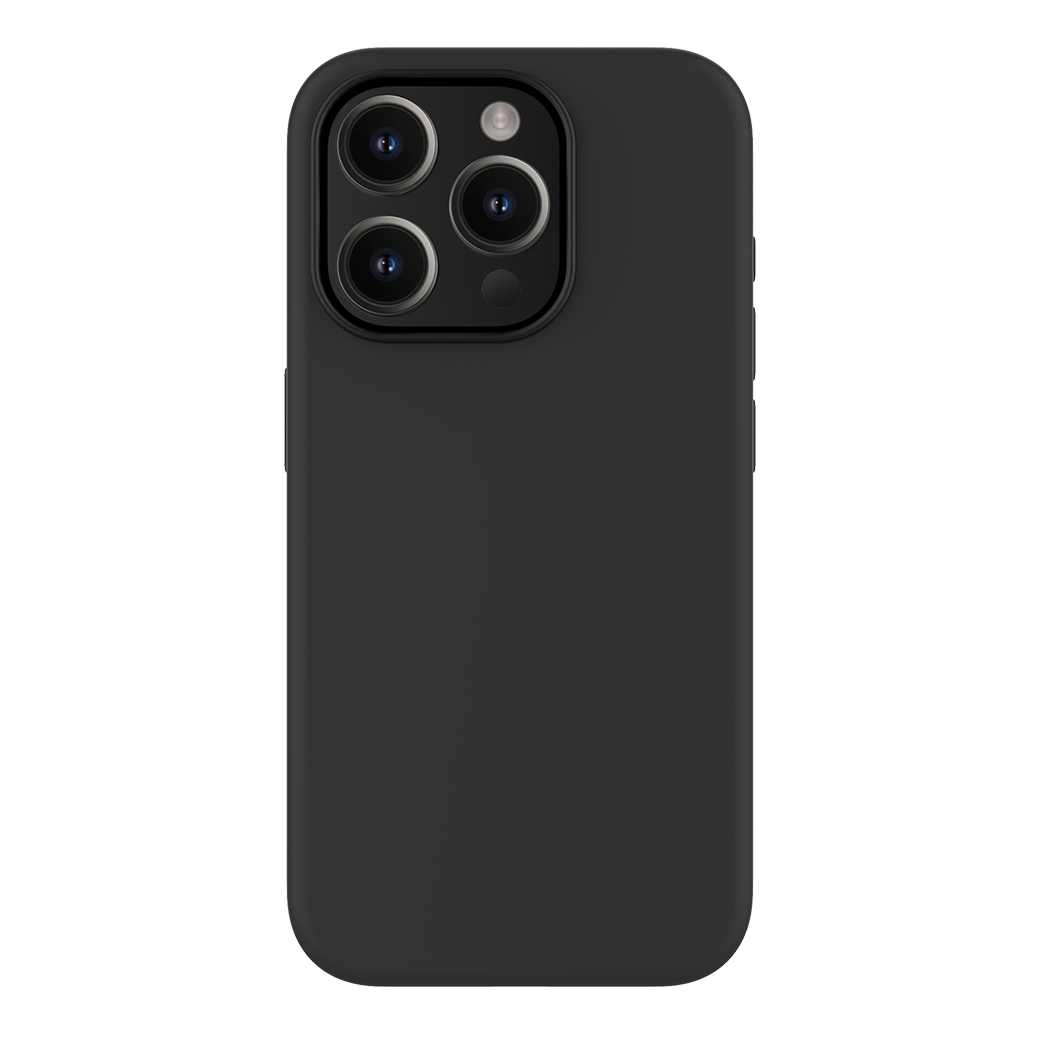 QDOS รุ่น Touch Pure with Snap (MagSafe) - เคส iPhone 15 Pro - สี Midnight