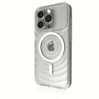 STM รุ่น Reawaken Ripple MagSafe - เคส iPhone 15 Pro - สี Clear