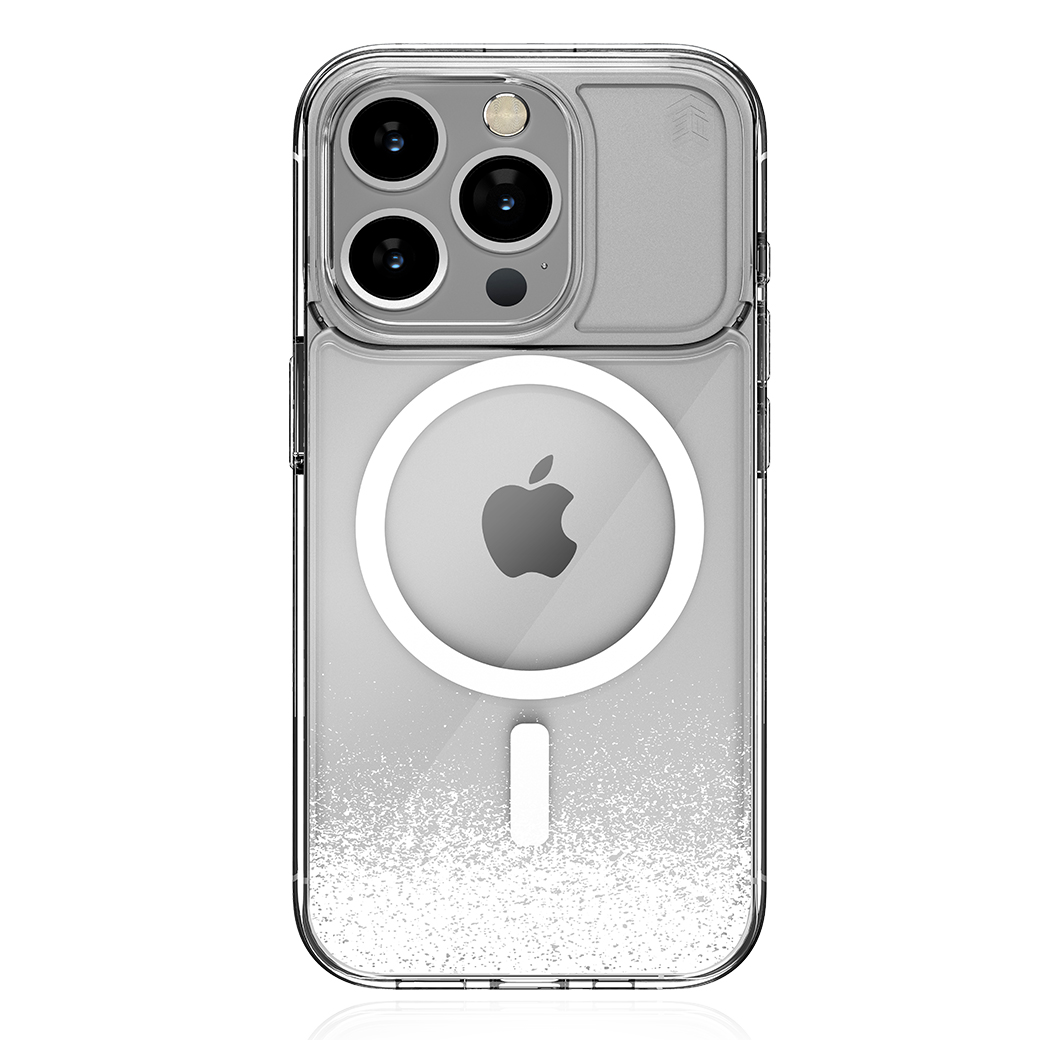 STM รุ่น Relax Sand MagSafe - เคส iPhone 15 Pro - สี Clear/White 1 STM รุ่น Relax Sand MagSafe - เคส iPhone 15 Pro - สี Clear/White