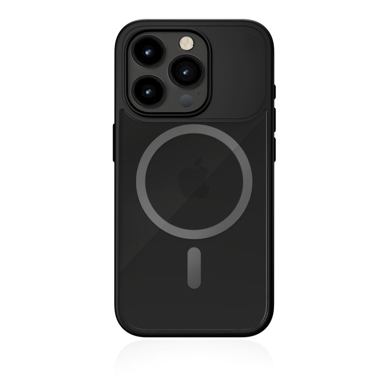 STM รุ่น Reveal Realm MagSafe - เคส iPhone 15 Pro Max - สี Black