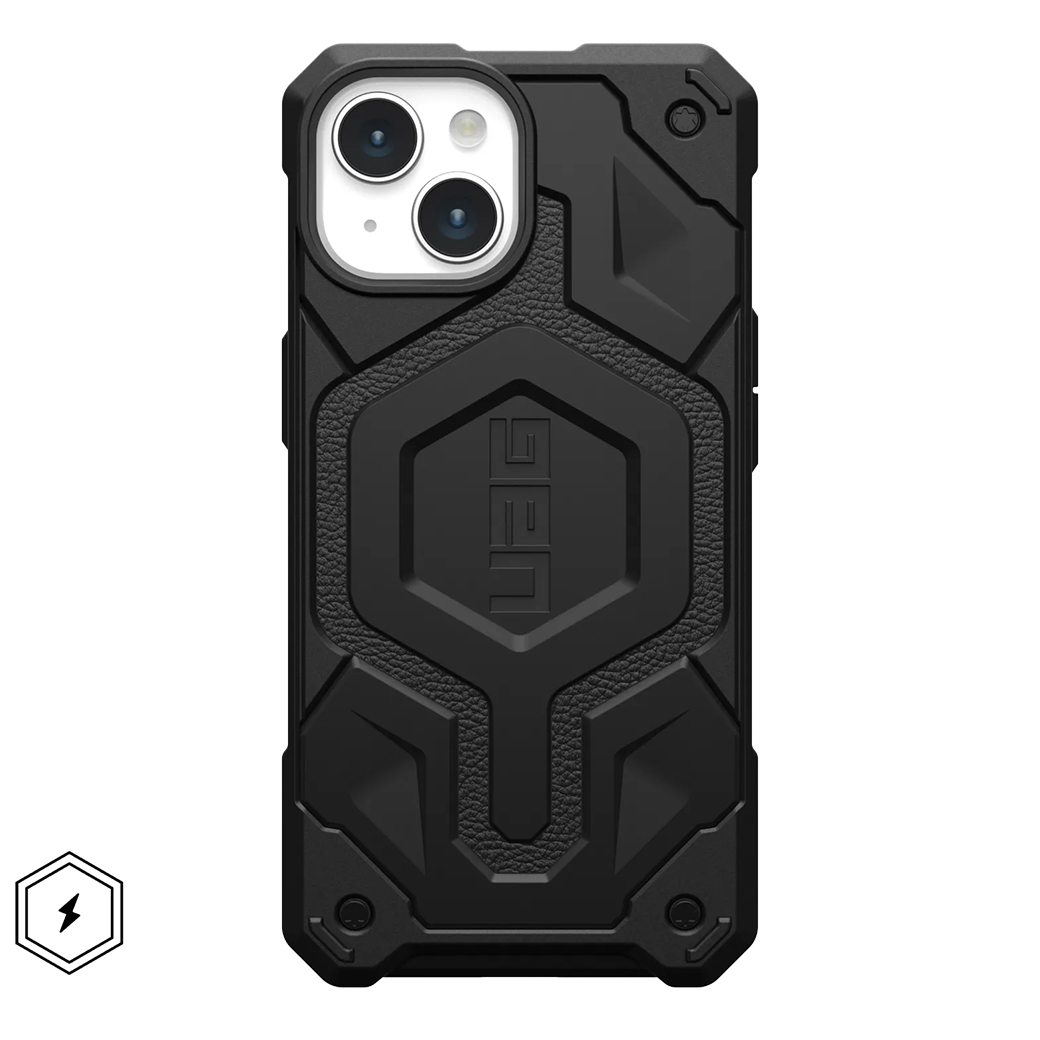 UAG รุ่น Monarch Pro - เคส iPhone 15 - สี Black