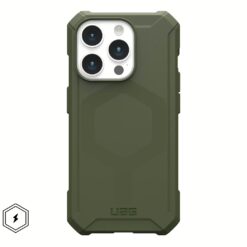 UAG รุ่น Essential Armor MagSafe - เคส iPhone 15 Pro - สี Olive Drab
