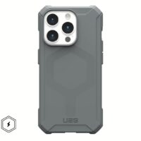 UAG รุ่น Essential Armor MagSafe - เคส iPhone 15 Pro - สี Silver