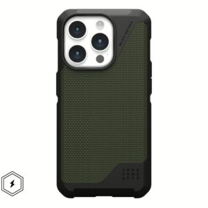 UAG รุ่น Metropolis LT MagSafe - เคส iPhone 15 Pro - สี Kevlar Olive