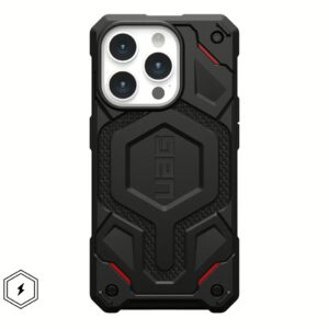 UAG รุ่น Monarch Pro - เคส iPhone 15 Pro - สี Kevlar Black
