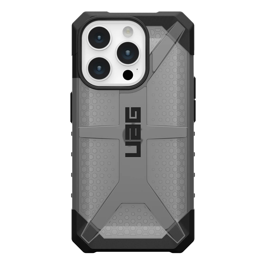 UAG รุ่น Plasma - เคส iPhone 15 Pro - สี Ash