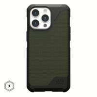 UAG รุ่น Metropolis LT MagSafe - เคส iPhone 15 Pro Max - สี Kevlar Olive