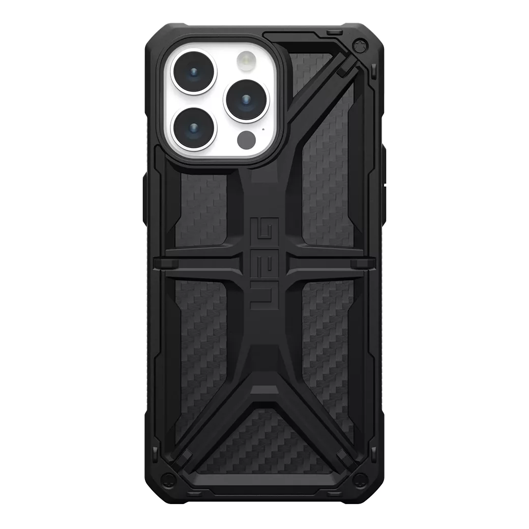 UAG รุ่น Monarch - เคส iPhone 15 Pro Max - สี Carbon Fiber