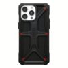 UAG รุ่น Monarch - เคส iPhone 15 Pro Max - สี Kevlar Black