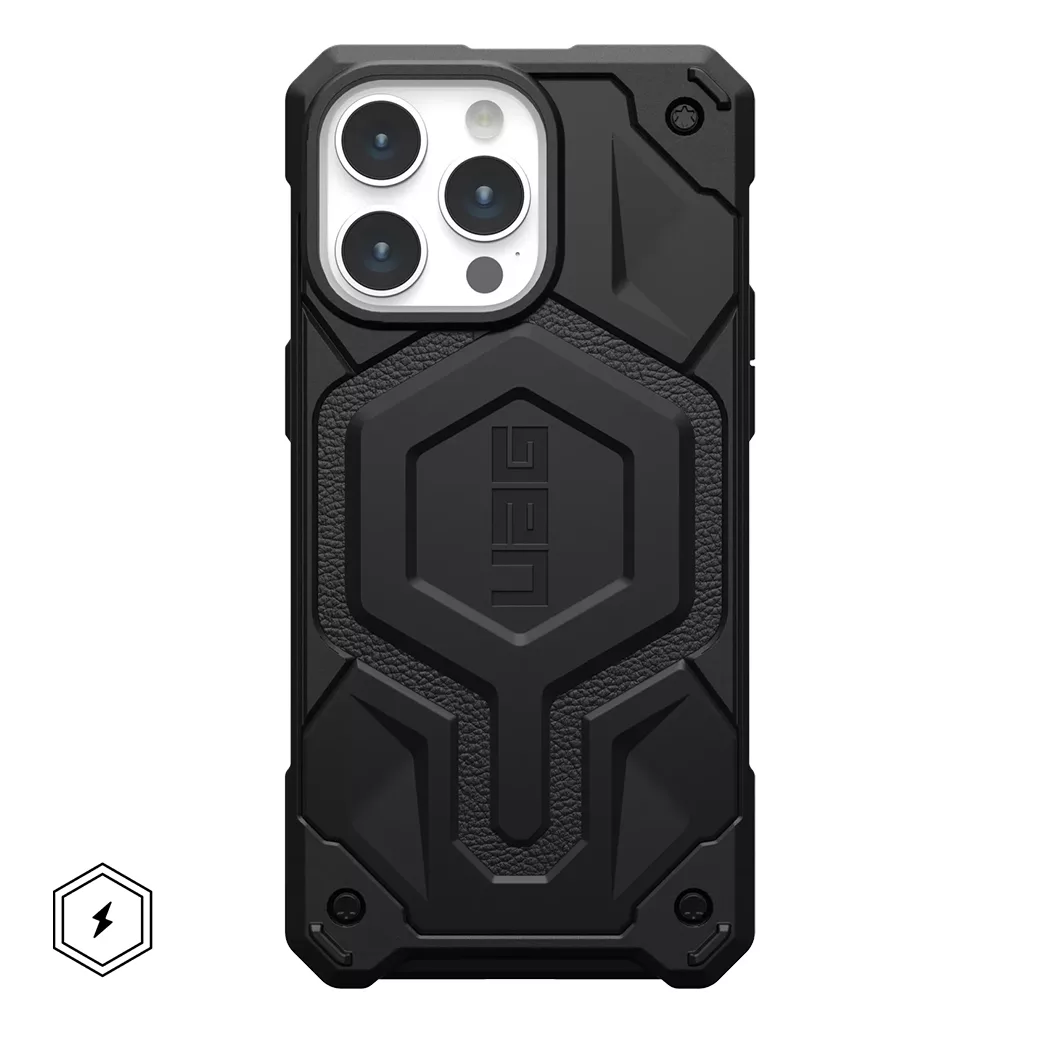 UAG รุ่น Monarch Pro - เคส iPhone 15 Pro Max - สี Black