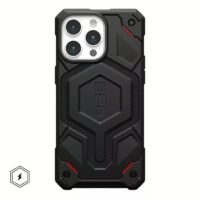 UAG รุ่น Monarch Pro - เคส iPhone 15 Pro Max - สี Kevlar Black