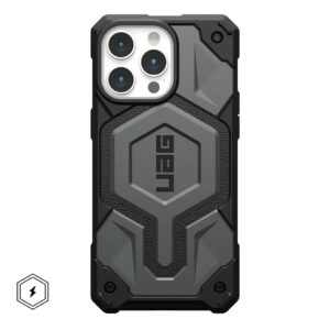 UAG รุ่น Monarch Pro - เคส iPhone 15 Pro Max - สี Silver