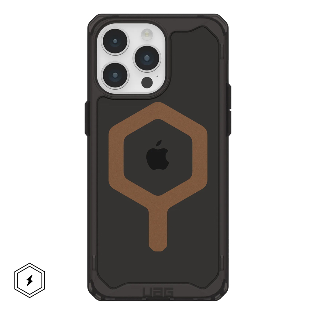 UAG รุ่น Plyo MagSafe - เคส iPhone 15 Pro Max - Black/Bronze