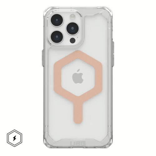 UAG รุ่น Plyo MagSafe - เคส iPhone 15 Pro Max - Ice/Rose Gold