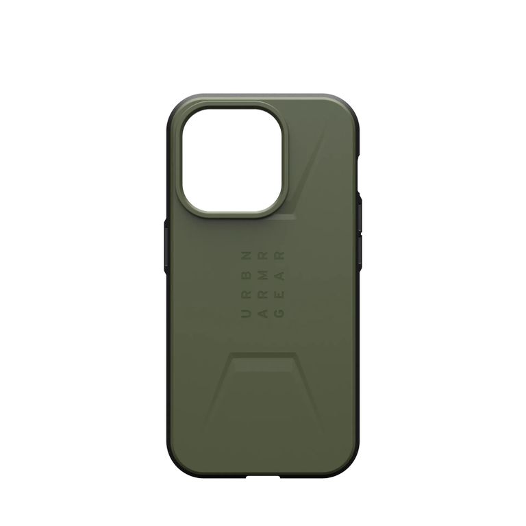 UAG รุ่น Civilian MagSafe - เคส iPhone 15 Pro - สี Olive Drab