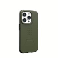 UAG รุ่น Civilian MagSafe - เคส iPhone 15 Pro - สี Olive Drab